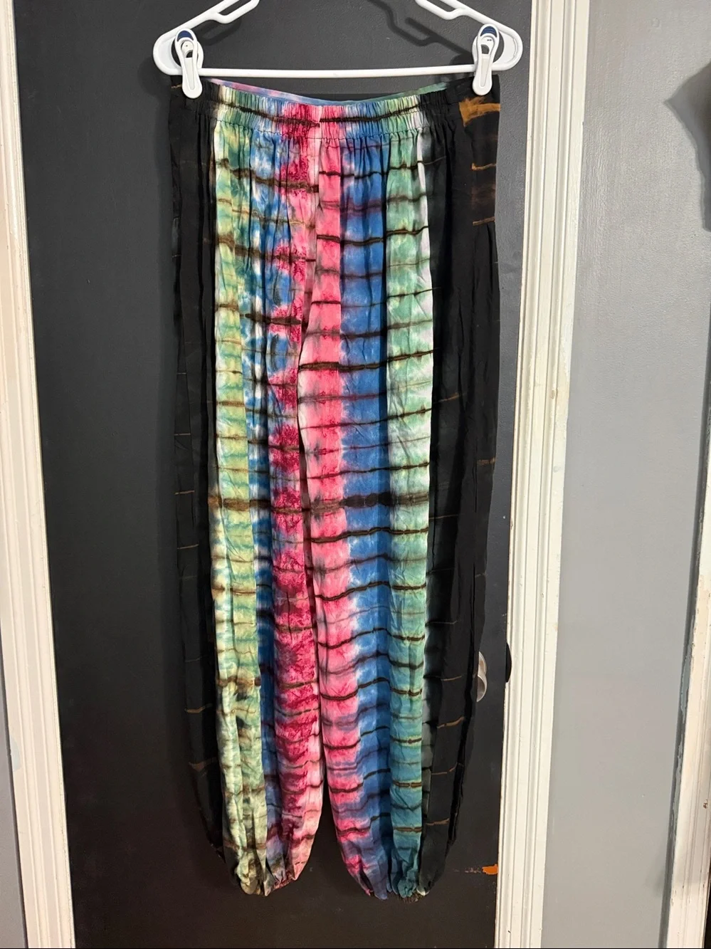 EARTHBOUND Trading Co Harem Pants Tie Dye Size: S